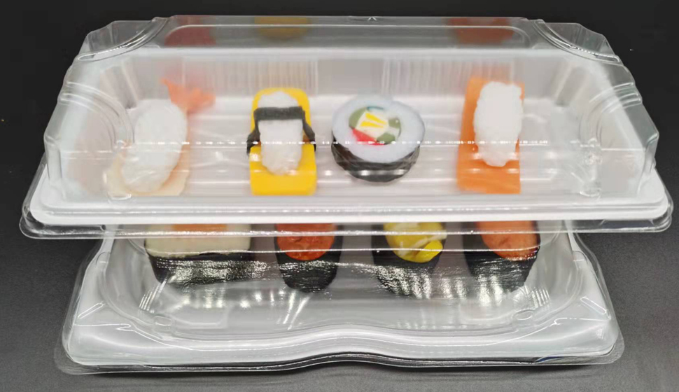  Plastic sushi box