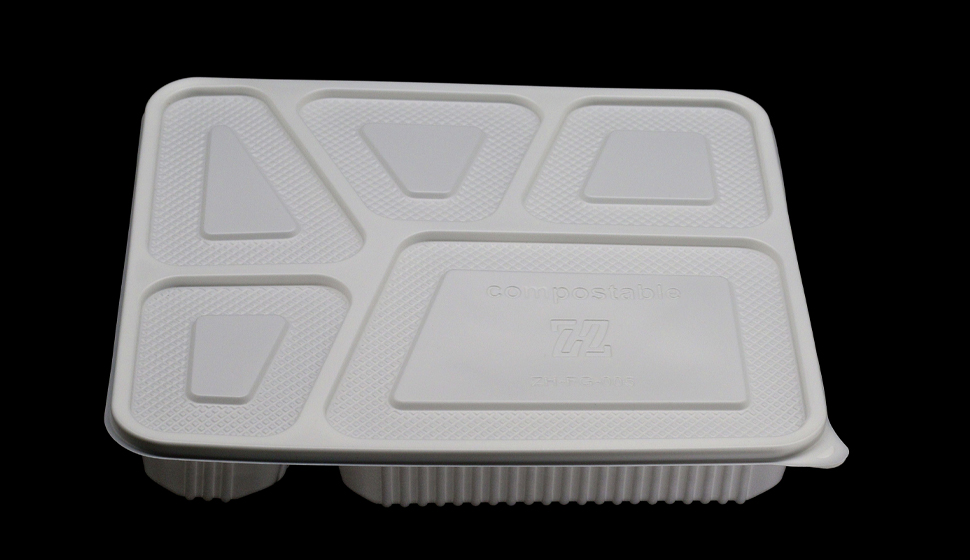  Starch degradation disposable lunch box 1