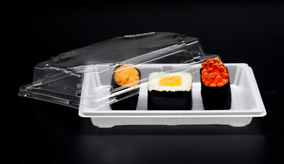  Plastic sushi box